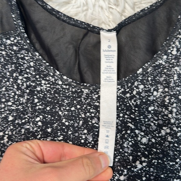 Lululemon Sculpt Tank Splatter - Picture 2 of 4